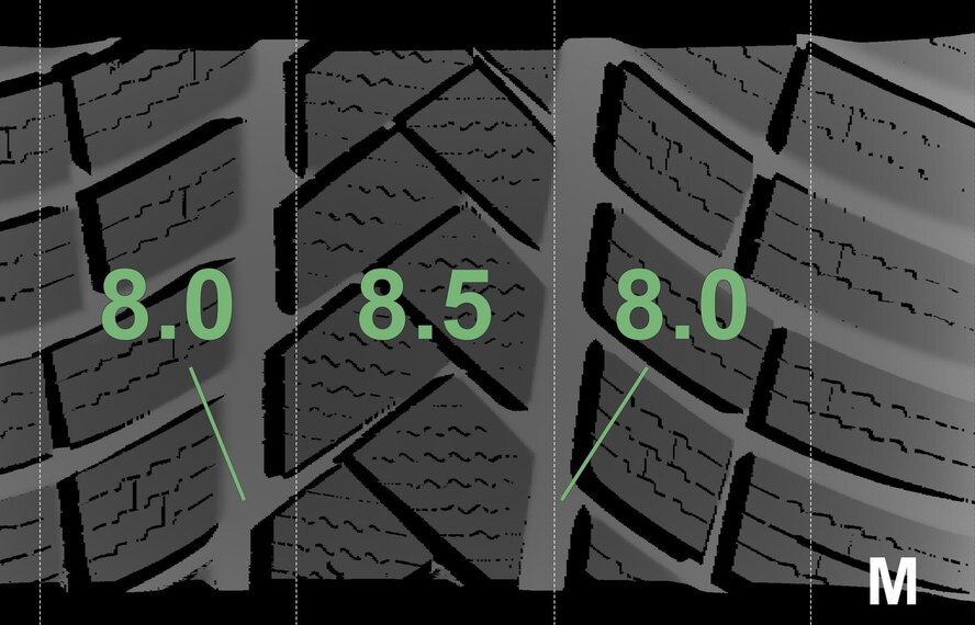 BMW BMW 5 serie G30 G31 8 serie G14 G15 G16 618 17 inch Vredestein Winterbanden Origineel