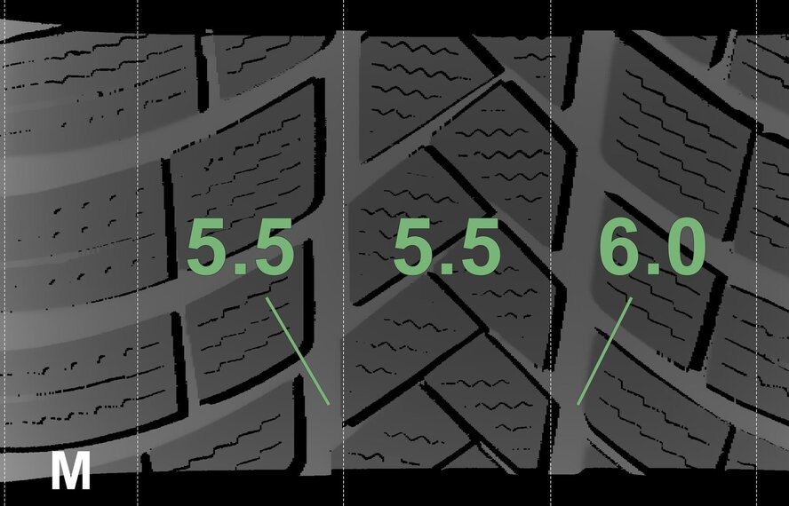 BMW BMW 5 serie G30 G31 8 serie G14 G15 G16 618 17 inch Vredestein Winterbanden Origineel