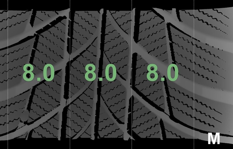 BMW BMW 3 4 serie F30 F31 F32 F36 393 17 inch Bridgestone Winterbanden Origineel