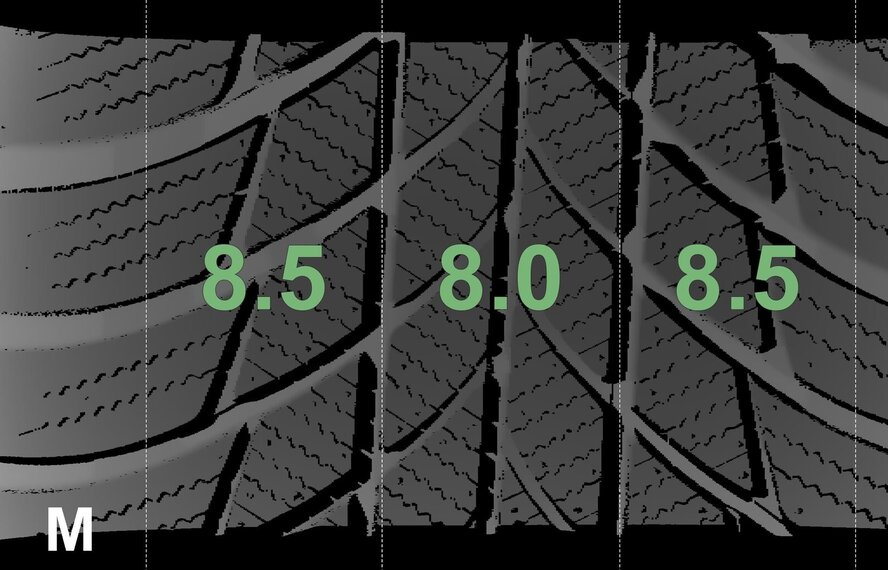 BMW BMW 3 4 serie F30 F31 F32 F36 393 17 inch Bridgestone Winterbanden Origineel