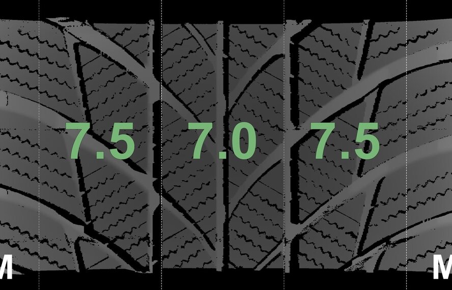 BMW BMW 6 GT G32 7 serie G11 G12 630 19 inch Bridgestone Winterbanden Origineel