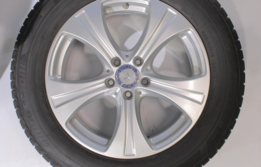 Mercedes Mercedes GLC X253 18 inch velgen + Winterbanden Bridgestone Origineel