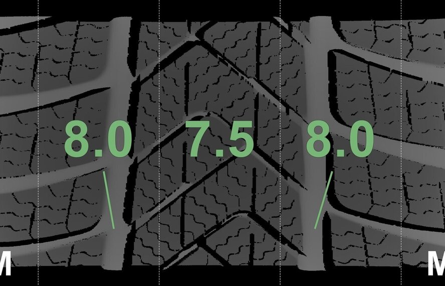 BMW BMW 5 6 serie F06 F10 F11 F12 F13 328 18 inch Pirelli Winterbanden Origineel