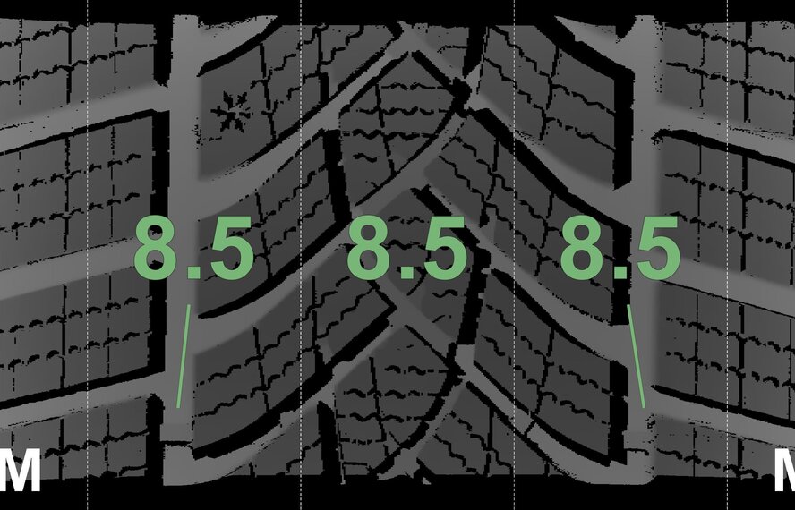 BMW BMW 4 serie G26 i4 G26 851 17 inch Goodyear Winterbanden Origineel