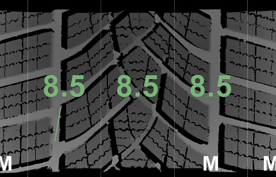 BMW BMW 4 serie G26 i4 G26 851 17 inch Goodyear Winterbanden Origineel