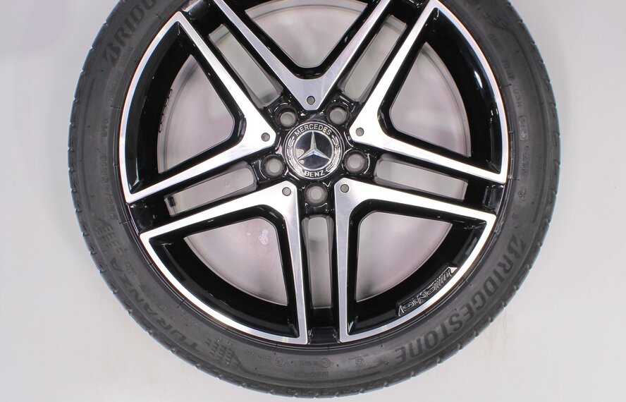 Mercedes Mercedes A B CLA Klasse W177 C118 W247 18 inch velgen Bridgestone Zomerbanden Nieuw Origineel