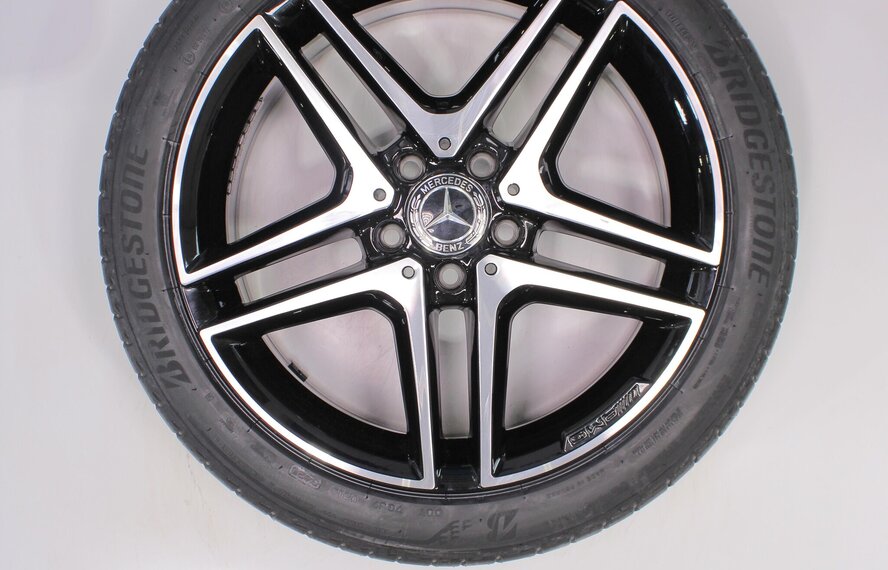 Mercedes Mercedes A B CLA Klasse W177 C118 W247 18 inch velgen Bridgestone Zomerbanden Nieuw Origineel