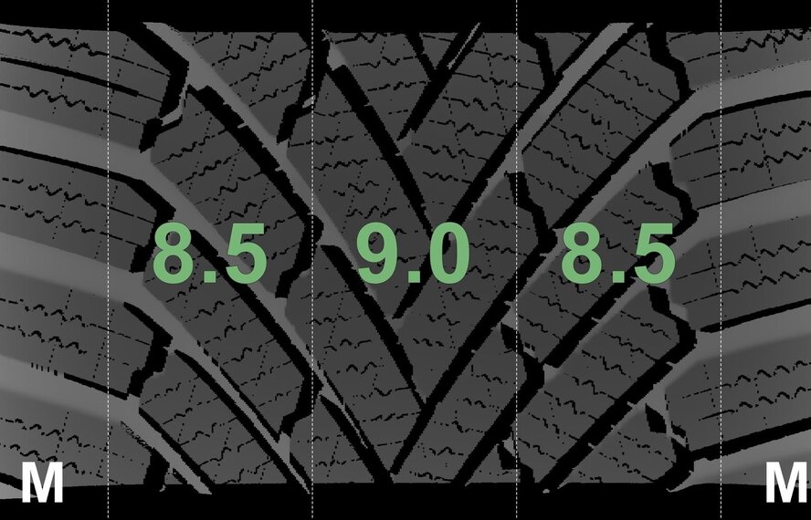 Audi Audi A1 8X 17 inch Continental Winterbanden Nieuw Origineel