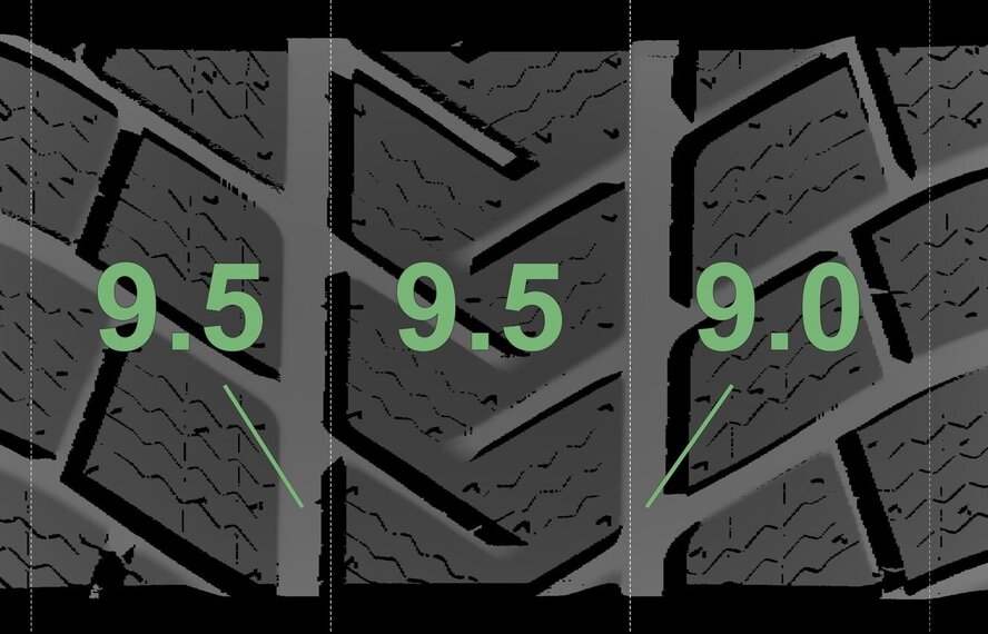 Mercedes Mercedes GLE ML W166  19 inch Michelin Winterbanden Origineel