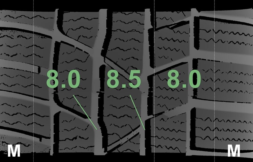 Mercedes Mercedes A B CLA Klasse W176 W117 W246  17 inch Continental Winterbanden Origineel