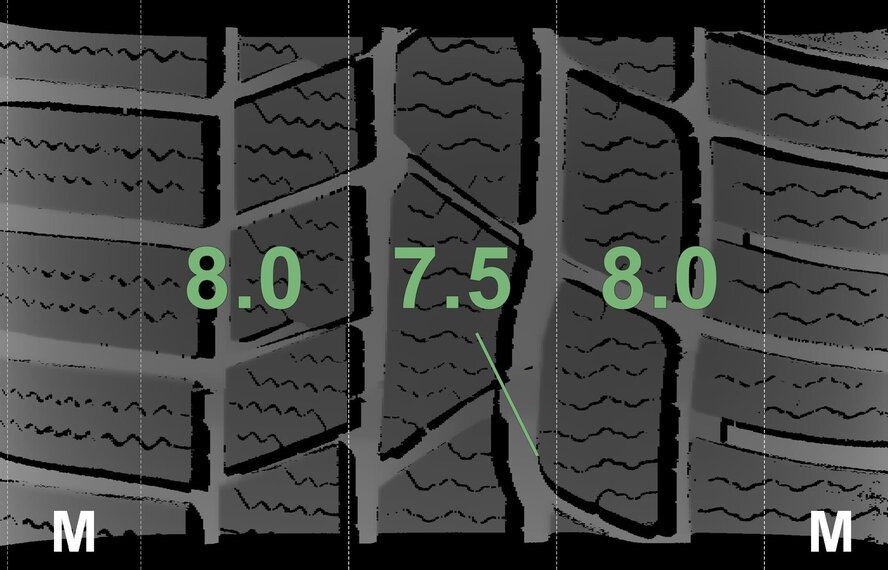 Mercedes Mercedes A B CLA Klasse W176 W117 W246  17 inch Continental Winterbanden Origineel