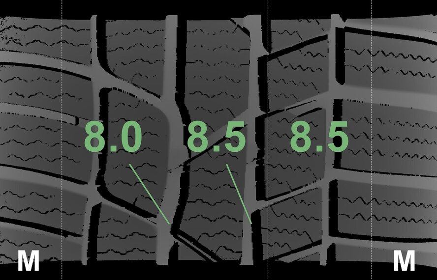 Mercedes Mercedes A B CLA Klasse W176 W117 W246  17 inch Continental Winterbanden Origineel