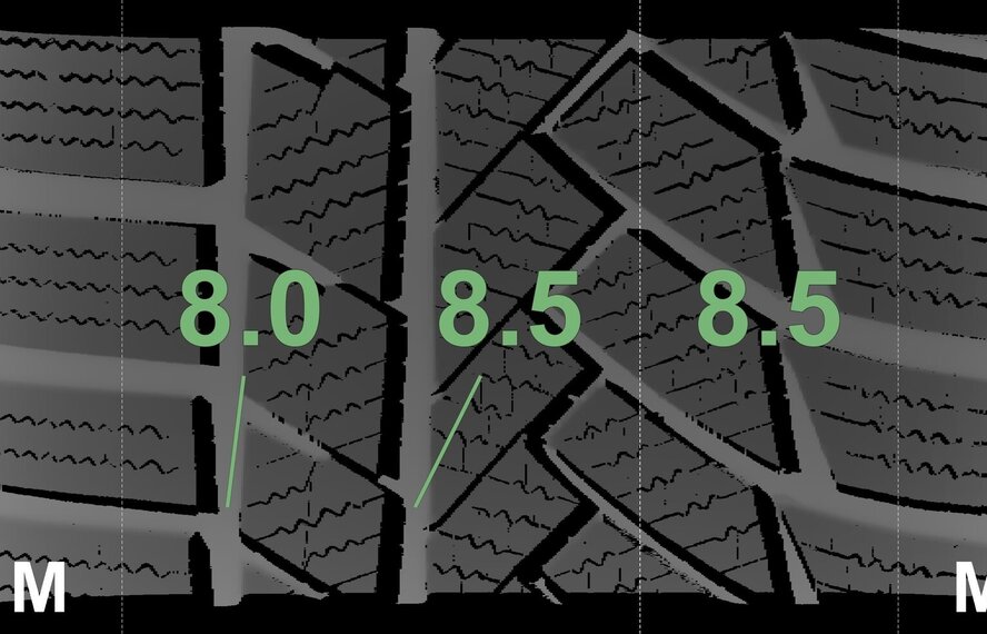 Mercedes Mercedes C-Klasse W205 S205 C205  17 inch Continental Winterbanden Origineel