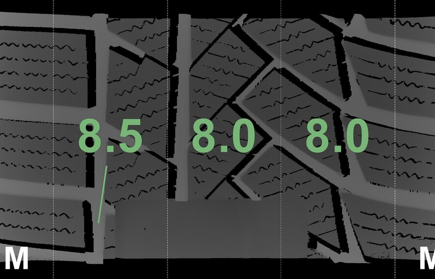 Mercedes Mercedes C-Klasse W205 S205 C205  17 inch Continental Winterbanden Origineel