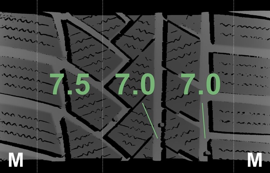 Audi Audi Q5 80A  17 inch Continental Winterbanden Origineel