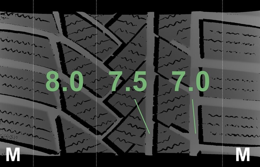 Audi Audi Q5 80A  17 inch Continental Winterbanden Origineel