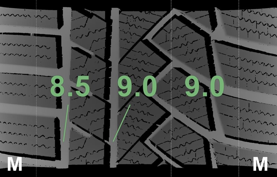 Audi Audi Q5 80A  17 inch Continental Winterbanden Origineel