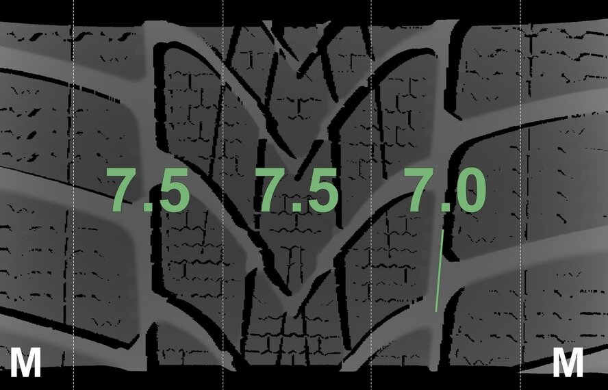 Mini Cooper / S / One / Cabrio F55 F56 F57 499 17 inch Dunlop Runflat Winterbanden Origineel