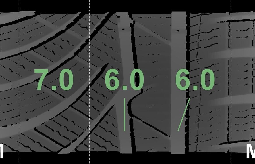 BMW BMW 5 6 serie F06 F10 F11 F12 F13 17 inch Michelin Runflat Winterbanden Origineel