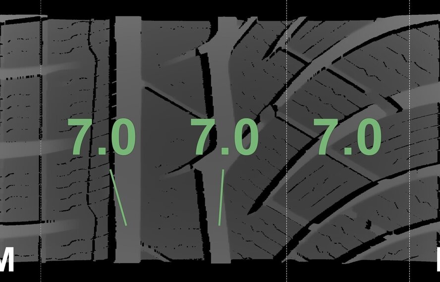 BMW BMW 5 6 serie F06 F10 F11 F12 F13 17 inch Michelin Runflat Winterbanden Origineel