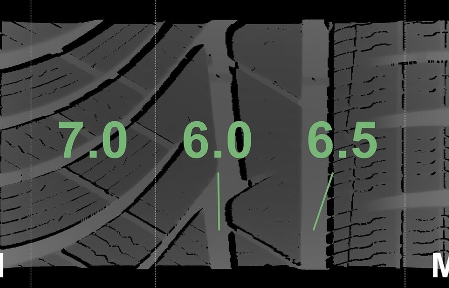 BMW BMW 5 6 serie F06 F10 F11 F12 F13 17 inch Michelin Runflat Winterbanden Origineel