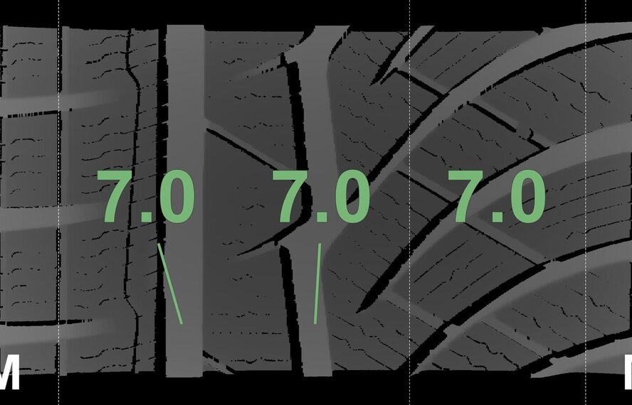 BMW BMW 5 6 serie F06 F10 F11 F12 F13 17 inch Michelin Runflat Winterbanden Origineel