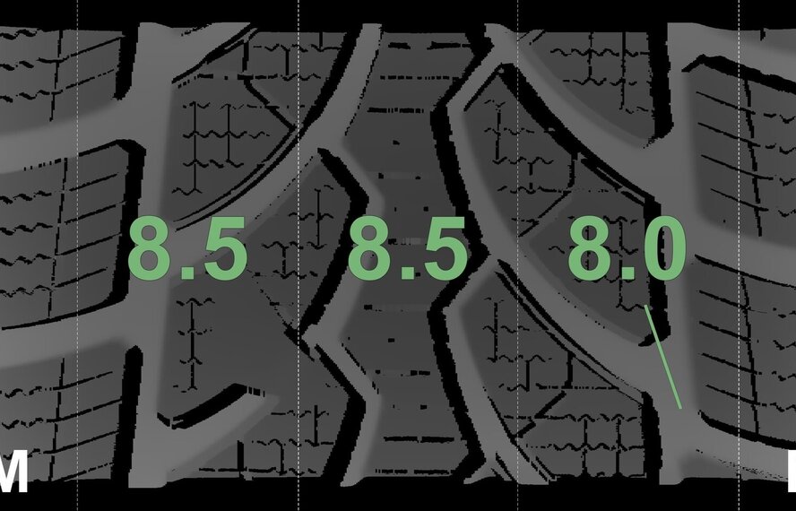 Mercedes Mercedes C-Klasse W205 S205 C205 17 inch Bridgestone Winterbanden Origineel