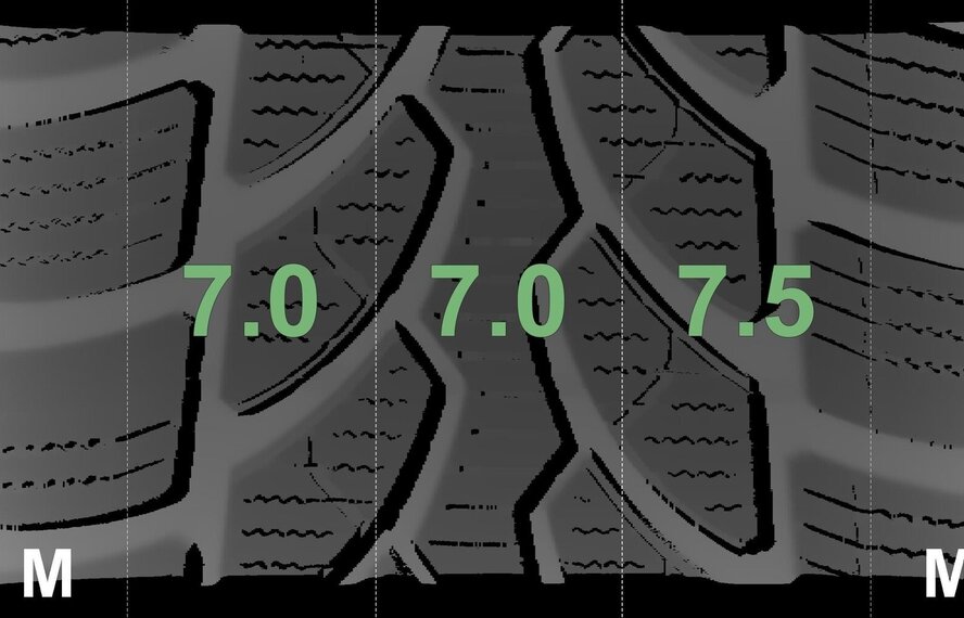 Mercedes Mercedes A B CLA Klasse W176 W117 W246 16 inch Bridgestone Winterbanden Origineel