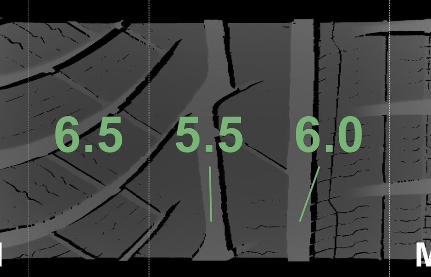 BMW BMW 5 serie G30 G31 8 serie G14 G15 G16 619 18 inch Michelin Runflat Winterbanden Origineel