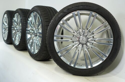 Mercedes Mercedes S Klasse W223 20 inch velgen Pirelli Zomerbanden Origineel