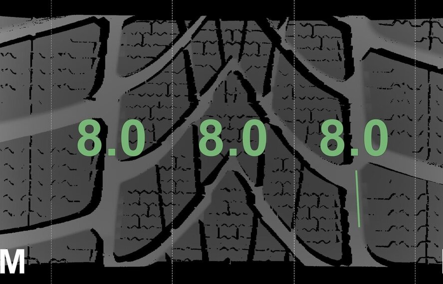 BMW BMW 5 serie G30 G31 8 serie G14 G15 G16 631 17 inch Dunlop Runflat Winterbanden Origineel