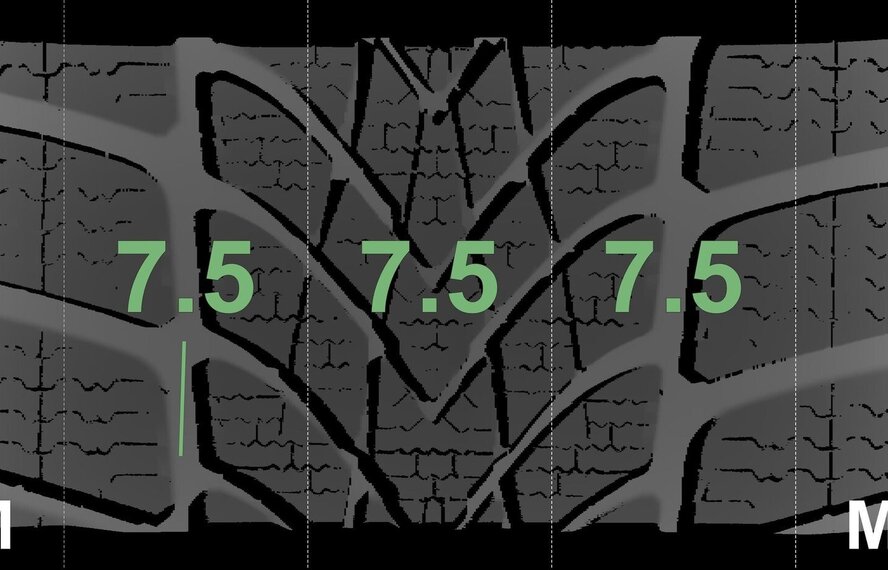 BMW BMW 5 6 serie F06 F10 F11 F12 F13 17 inch Dunlop Runflat Winterbanden Origineel