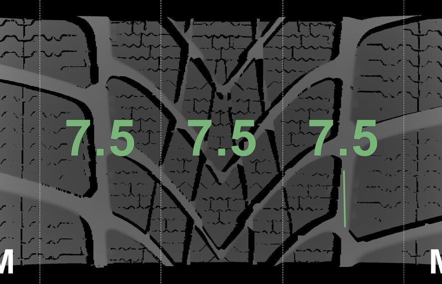 BMW BMW 5 6 serie F06 F10 F11 F12 F13 17 inch Dunlop Runflat Winterbanden Origineel