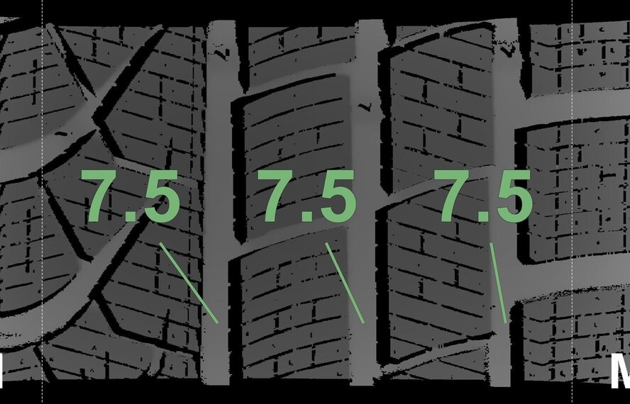 BMW BMW 5 serie G30 G31 8 serie G14 G15 G16 786M 19 inch Pirelli Runflat Winterbanden Origineel