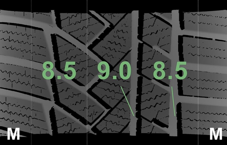 Audi Audi Q5 SQ5 80A 17 inch Continental Winterbanden Nieuw Origineel