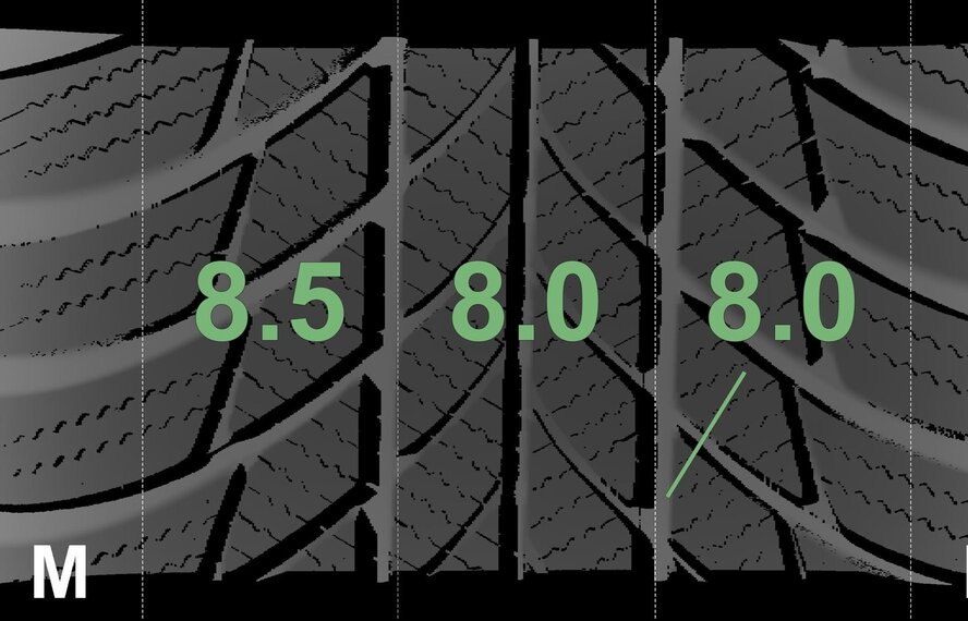 BMW BMW 2 serie F45 F46 Active Gran Tourer 485 18 inch Bridgestone Runflat Winterbanden Nieuw Origineel