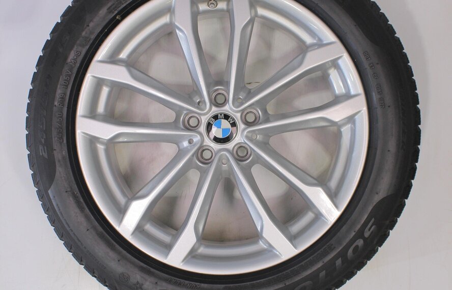 BMW BMW X3 X4 G01 G02 691 19 inch Pirelli Runflat Winterbanden Nieuw Origineel
