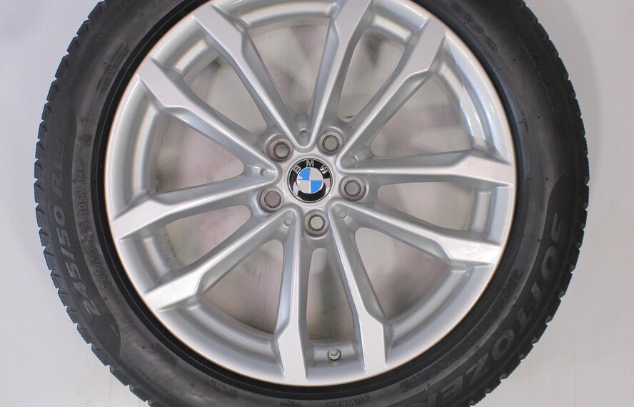 BMW BMW X3 X4 G01 G02 691 19 inch Pirelli Runflat Winterbanden Nieuw Origineel