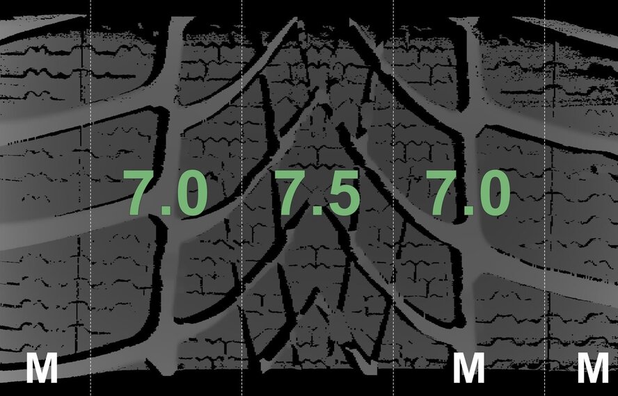 Mini Cooper / S / One / Cabrio F55 F56 F57 499 17 inch Dunlop Runflat Winterbanden Origineel