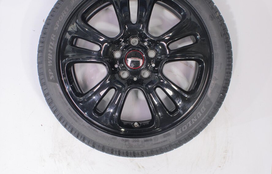 Mini Cooper / S / One / Cabrio F55 F56 F57 JCW510 17 inch Dunlop Runflat Winterbanden Nieuw Origineel