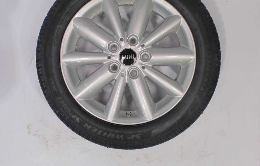Mini Mini Cooper / S / One / Cabrio F55 F56 F57 508 16 inch Dunlop Runflat Winterbanden Nieuw Origineel