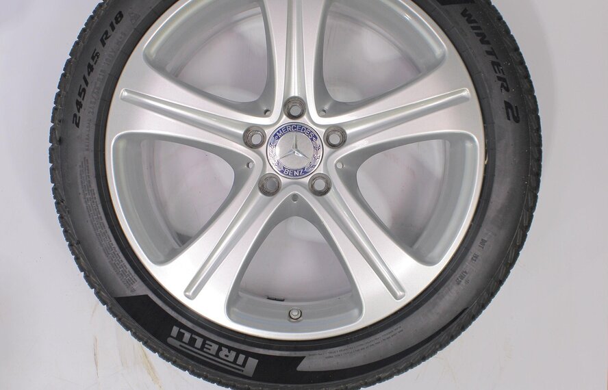 Mercedes Mercedes E Klasse W213 S213 18 inch Pirelli Winterbanden Nieuw Origineel