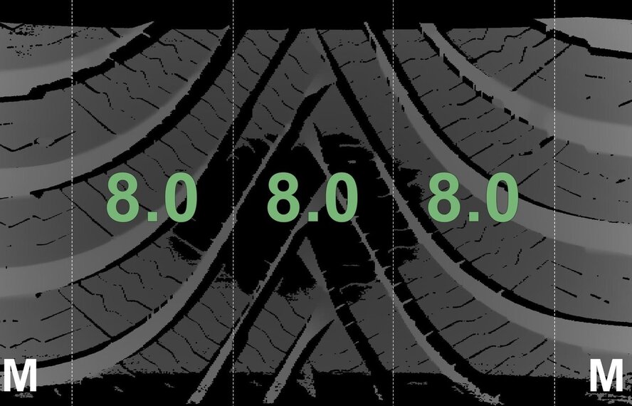 Volkswagen Volkswagen Touran 5T Dijon 17 inch Michelin Winterbanden Origineel