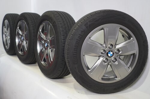 BMW BMW 1 2 serie F40 F41 F42 F43 F44 2 serie Gran Coupe 517 16 inch velgen Continental Zomerbanden Origineel