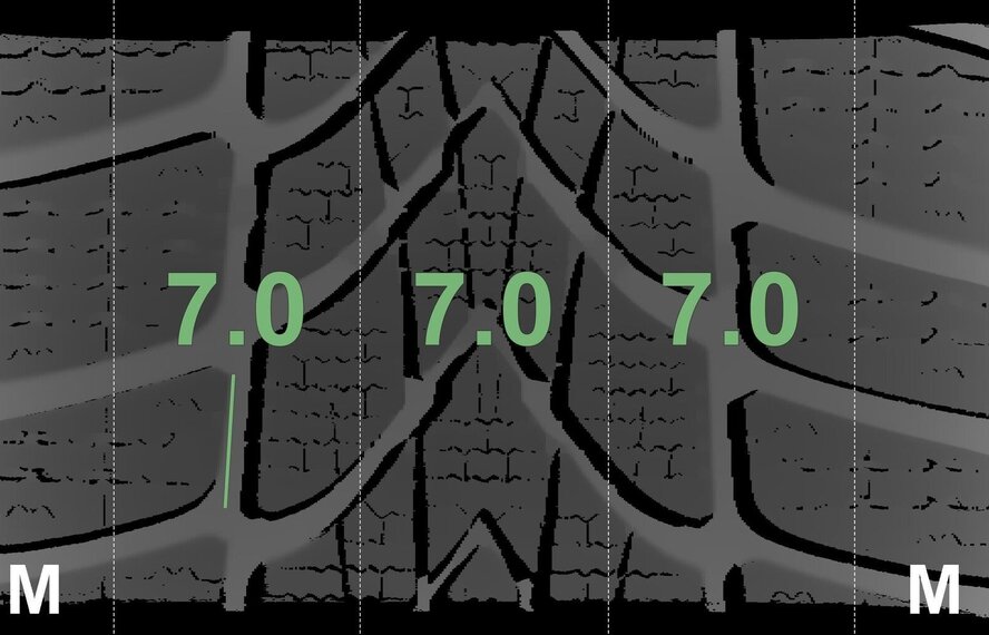 Mini Cooper / S / One / Cabrio F55 F56 F57 737 17 inch Dunlop Runflat Winterbanden Origineel