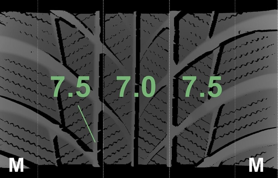 BMW BMW 3 4 serie F30 F31 F32 F33 F36 390 16 inch Bridgestone Runflat Winterbanden Origineel