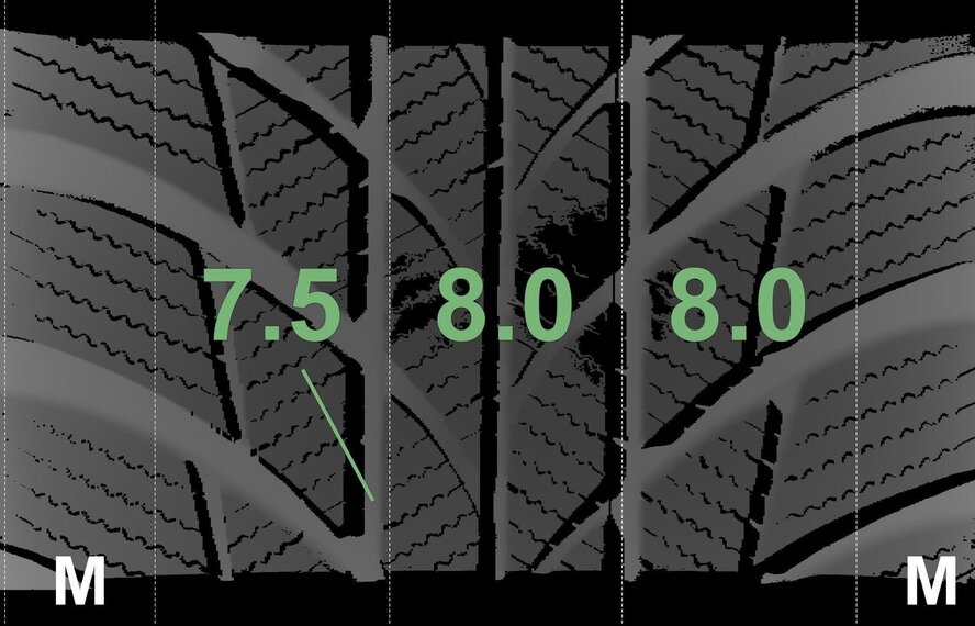 BMW BMW 3 4 serie F30 F31 F32 F33 F36 390 16 inch Bridgestone Runflat Winterbanden Origineel