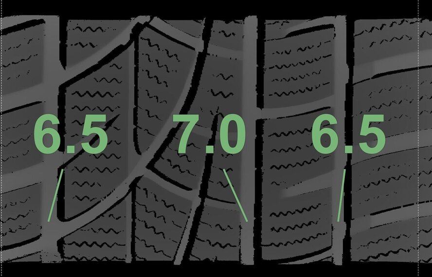 BMW BMW 6 GT G32 7 serie G11 G12 642 18 inch Hankook Runflat Winterbanden Origineel