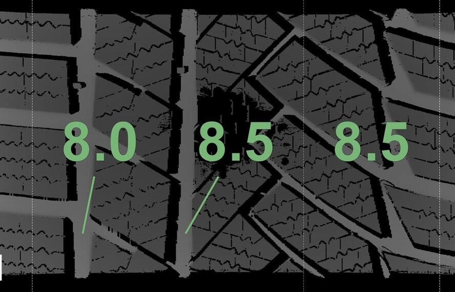 BMW BMW 5 6 serie F06 F10 F11 F12 F13 328 18 inch Continental Runflat Winterbanden Nieuw Origineel