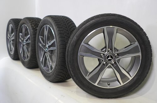 Mercedes Mercedes C-Klasse W205 S205 C205 17 inch velgen Bridgestone Winterbanden Origineel